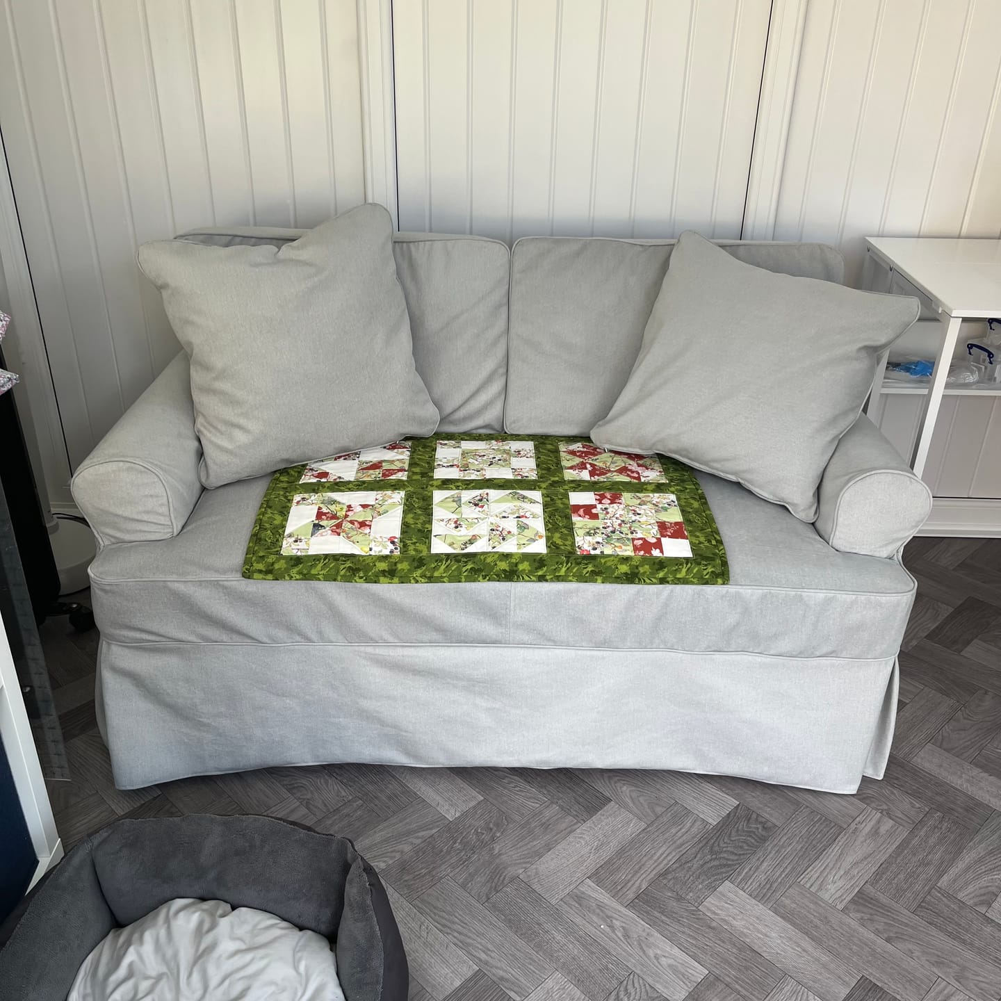 Customer photo review of Grey Haven Furnishing Fabric