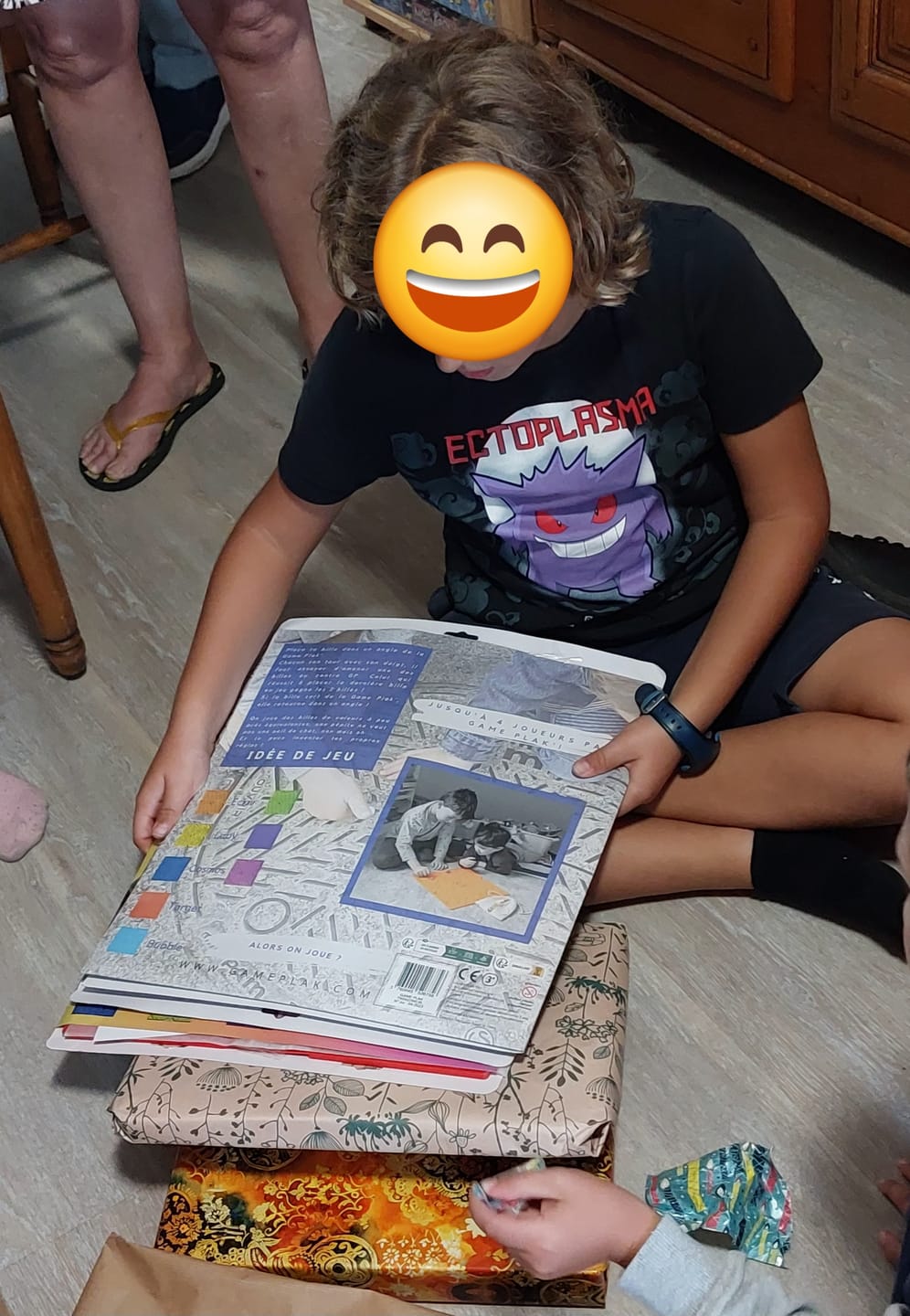 Customer photo review of Game Plak' jeux de billes "Laby Violette"