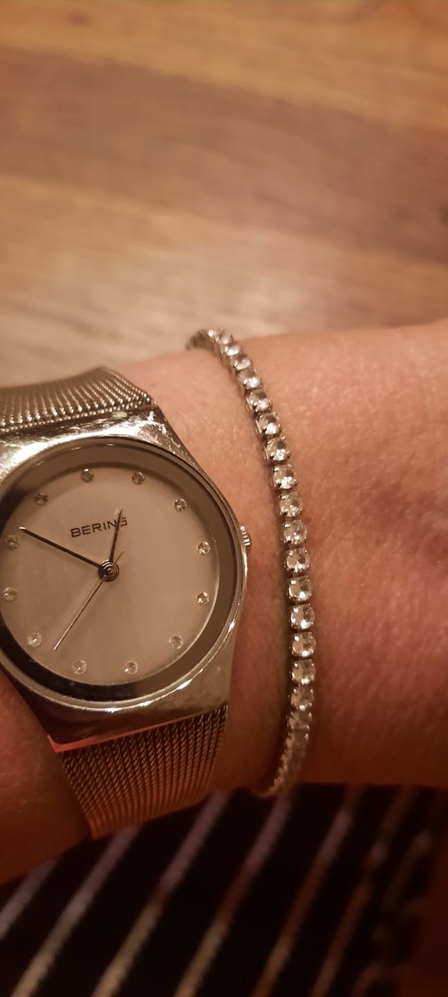 Customer photo review of Round Cut Zirconia Tennis Bracelet
