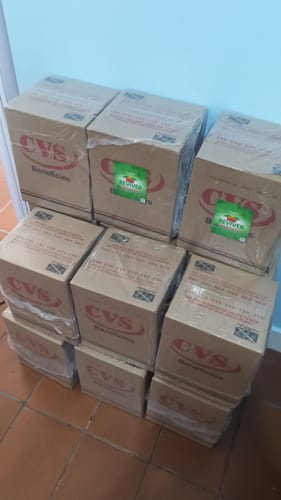 Customer photo review of Cesta Básica Econômica Júnior