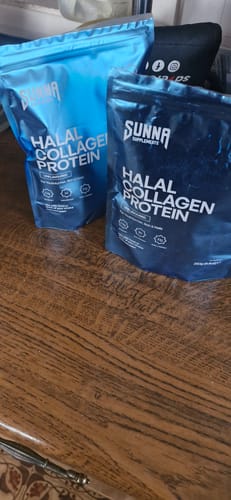 Customer photo review of Halal Collagen Protein