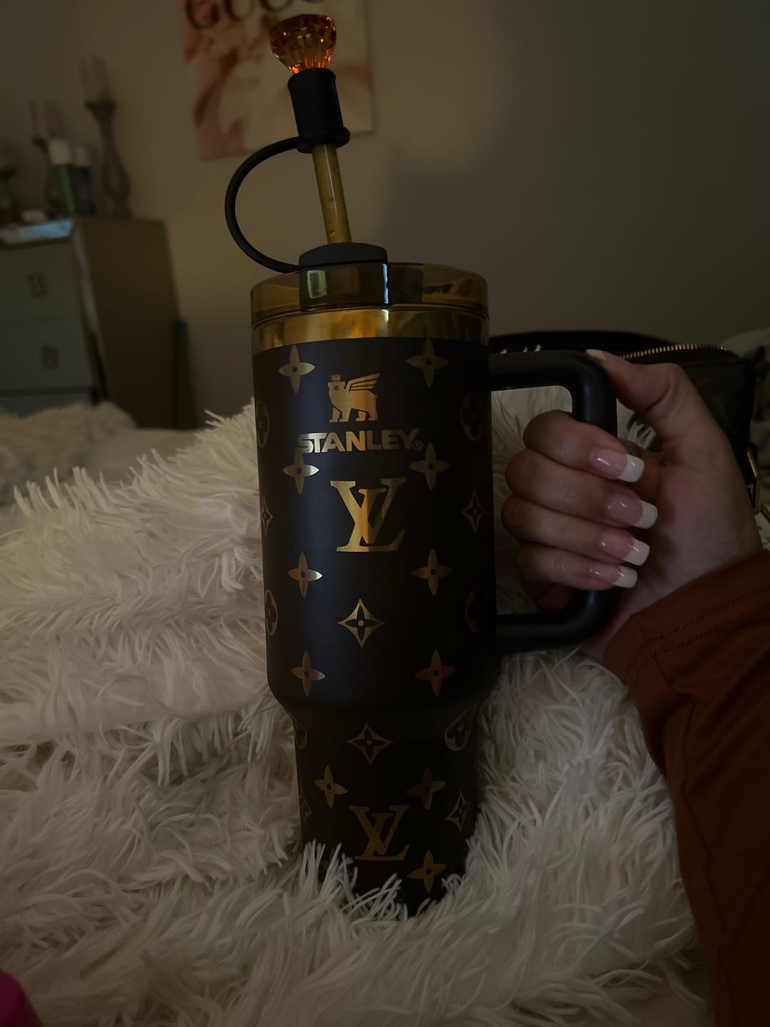 Customer photo review of Designer Holographic In-Car Insulated Cup 40OZ