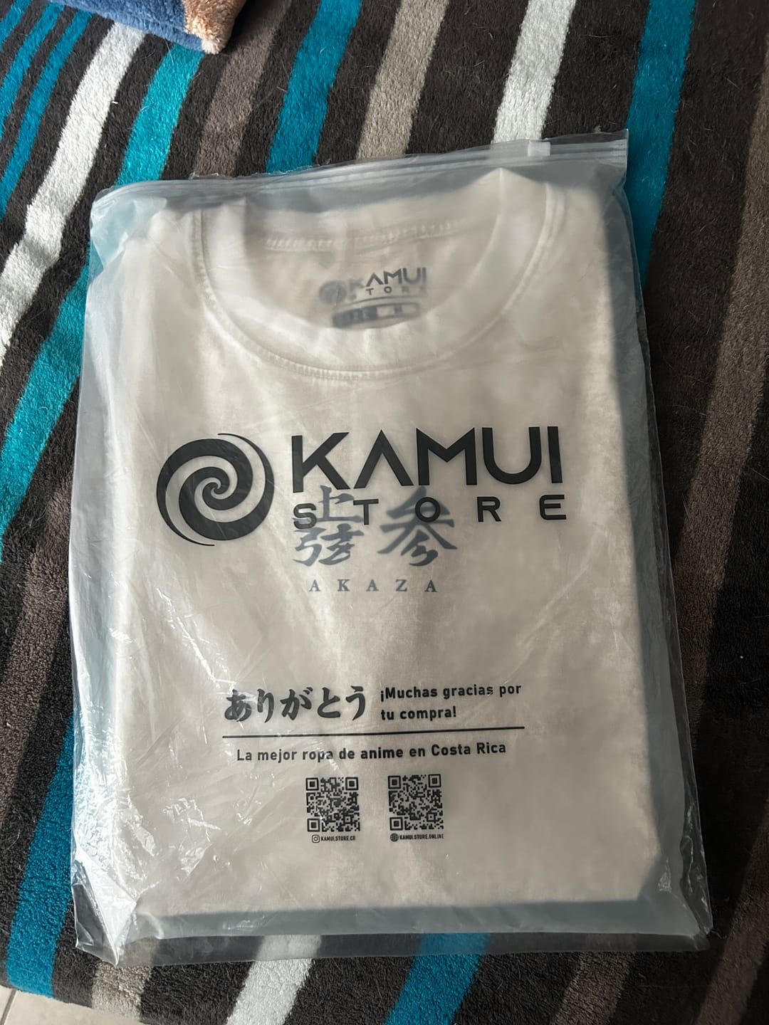 Customer photo review of Camisa Akaza - Kimetsu no Yaiba