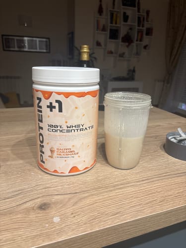 Customer photo review of +1© PREMIUM WHEY PROTEIN (1kg)