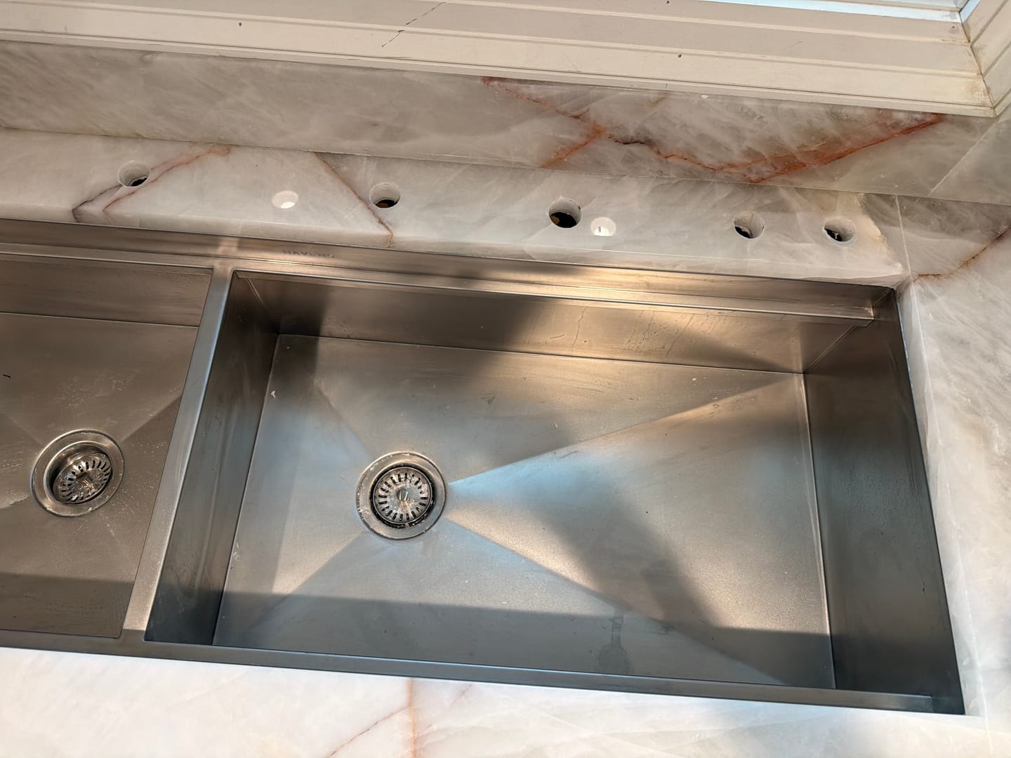 Customer photo review of Eclipse Kitchen Sink