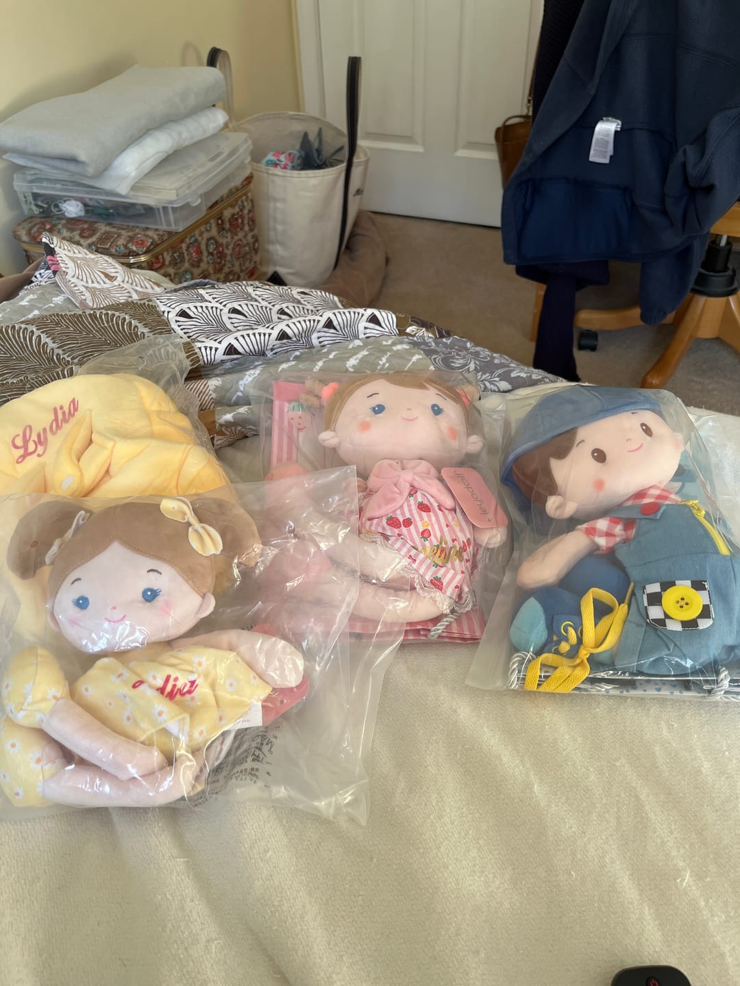 Customer photo review of Personalized Crayon Charles - Montessori Doll