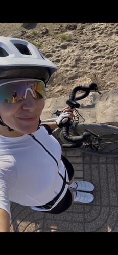 Customer photo review of VIVIDNESS JERSEY - WHITE