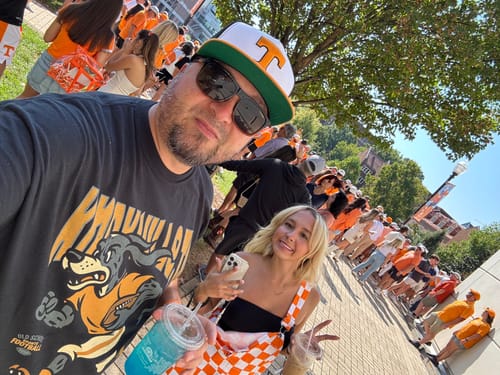 Customer photo review of Knoxville Football v4 T-Shirt