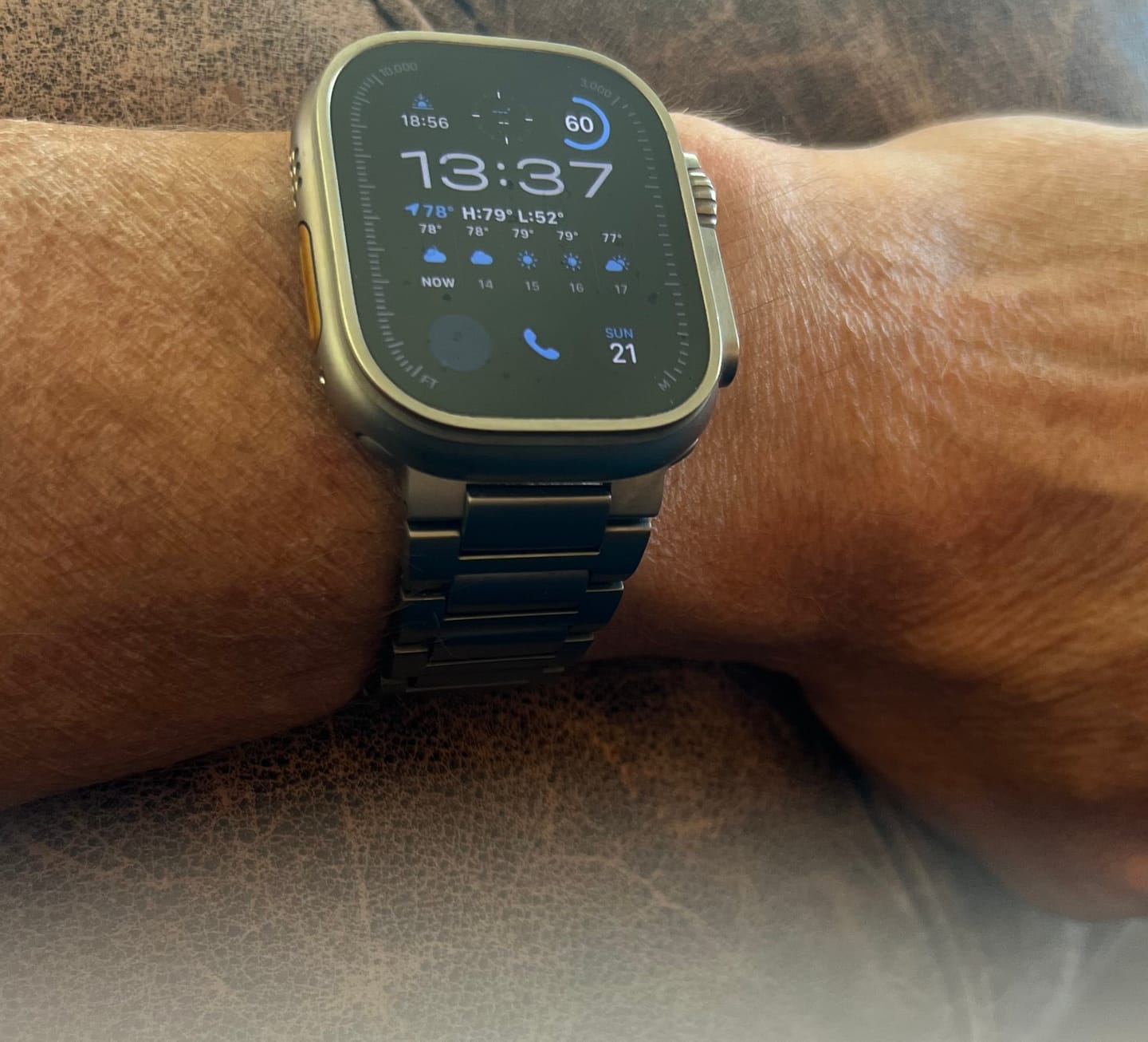 Customer photo review of Titanium Bracelet Pro