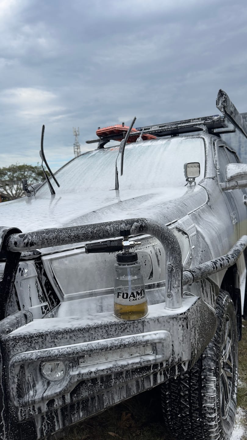 Customer photo review of Foam Cannon Upgrade Kit