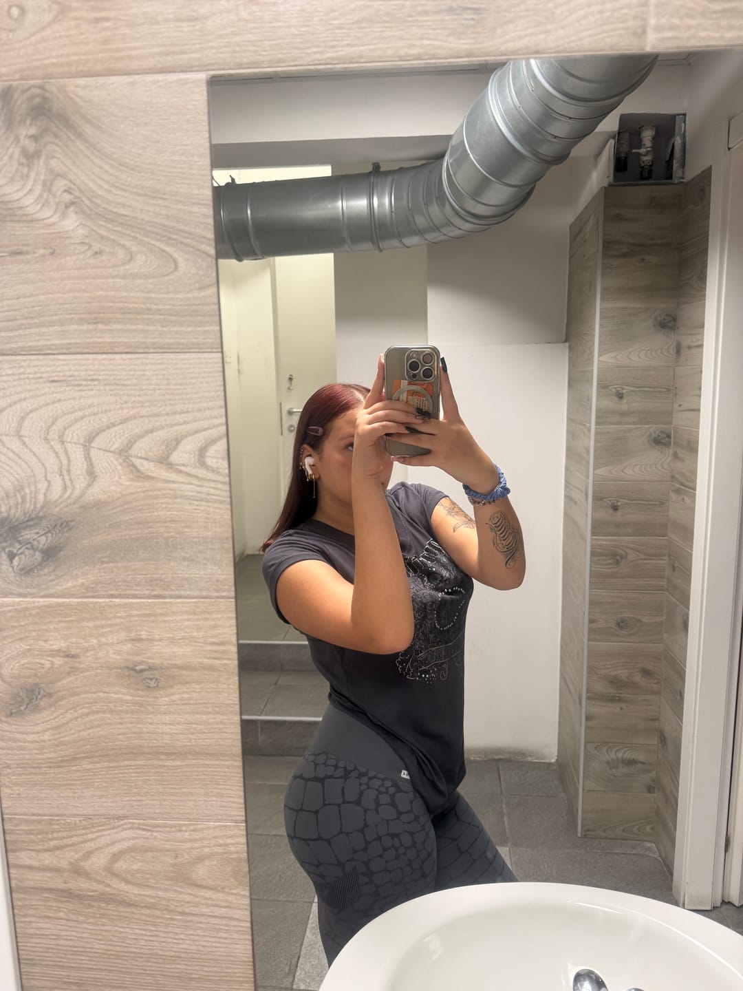 Customer photo review of Leggings Push Up All-up Grigio Ira Cocco