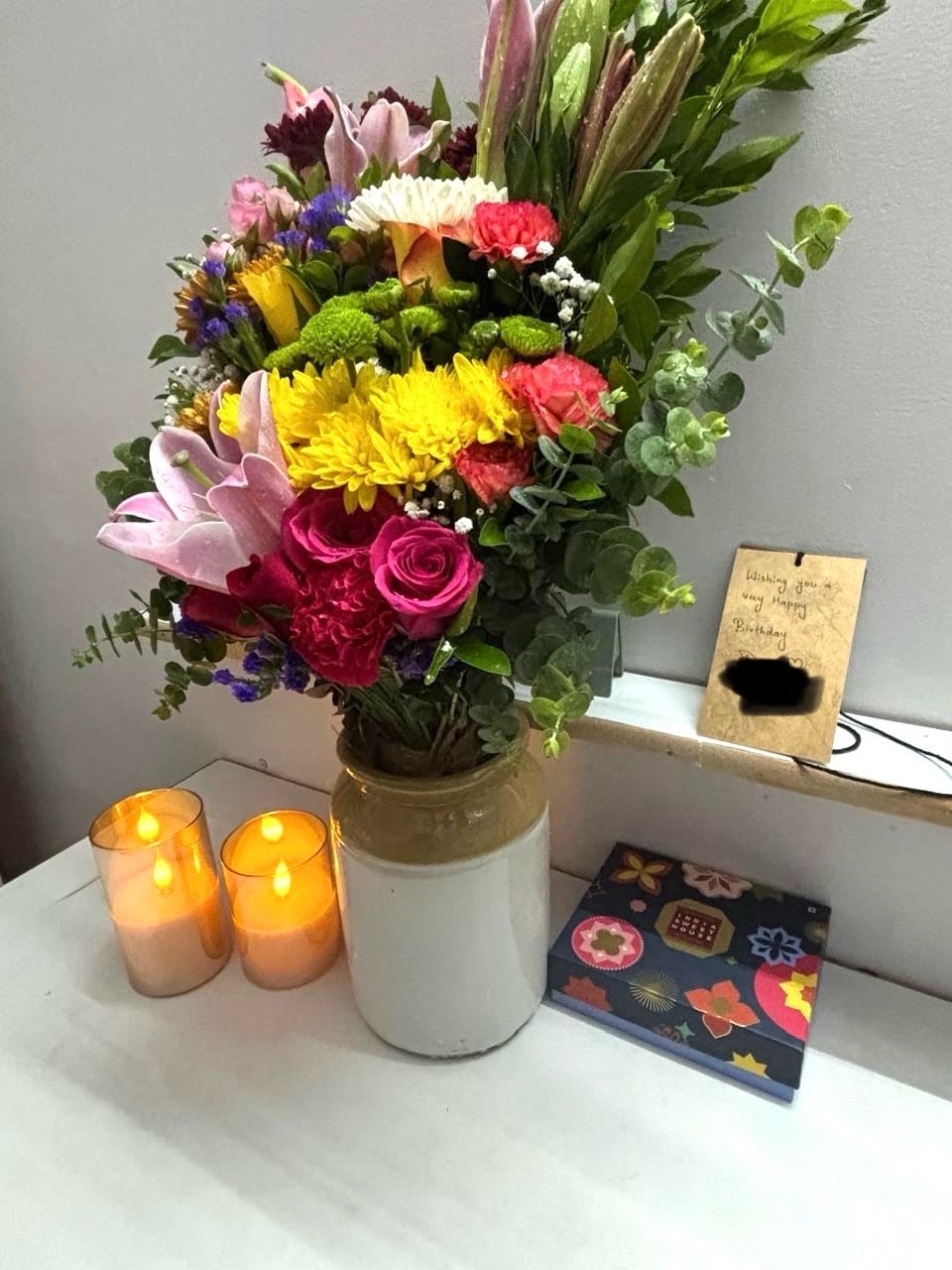 Customer photo review of A Riot of Colours
