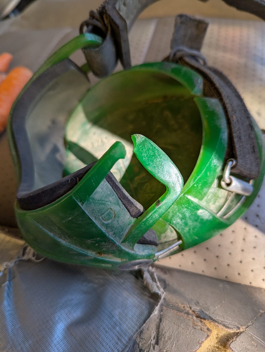 Customer photo review of Renegade® Viper Shield™ Hoof Boot - Emerald Green