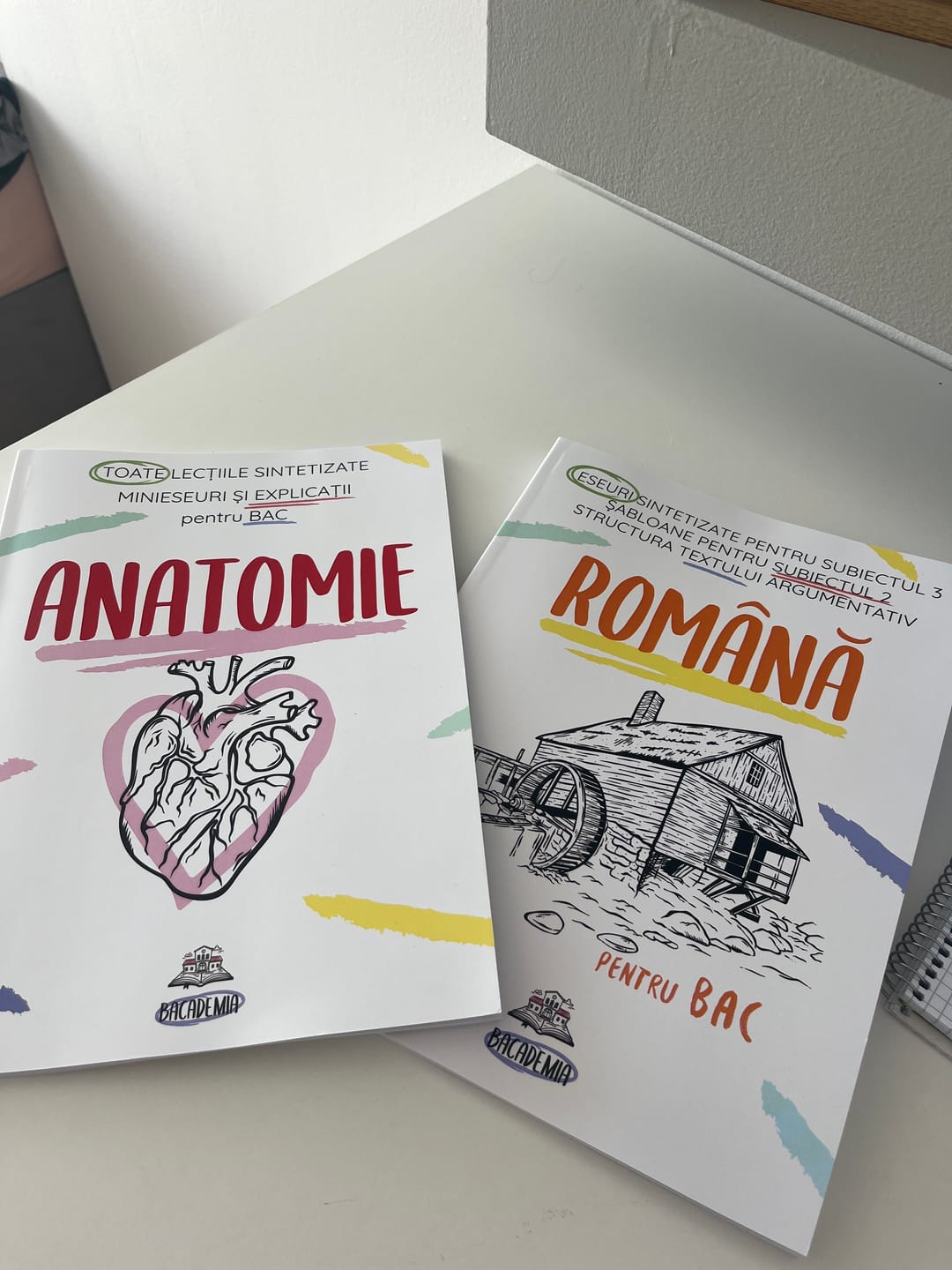 Customer photo review of Pachet Bacalaureat (Română + Anatomie clasele XI-XII) Bacademia