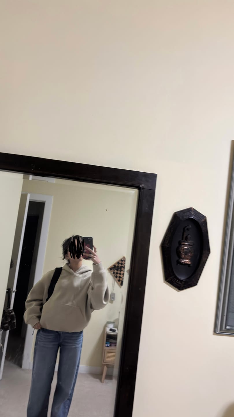 Customer photo review of Aelfric Eden Solid Pullover V302 Boxy Hoodie