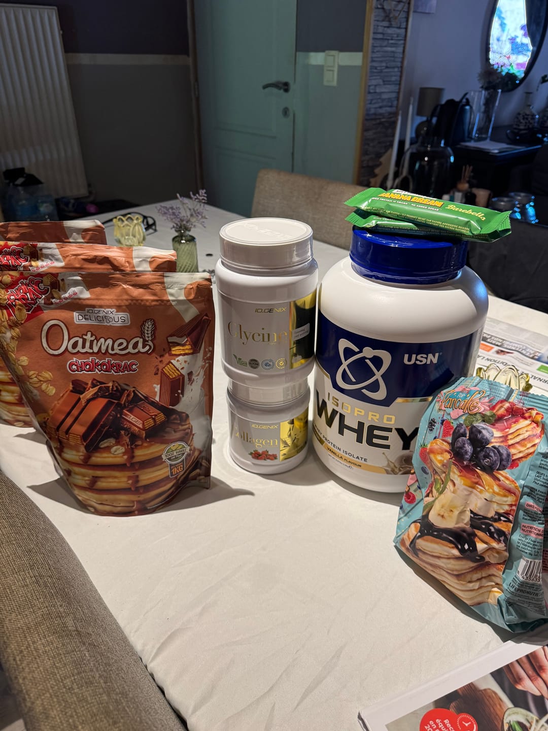 Customer photo review of Io.Genix - Farine d'Avoine Aromatisée