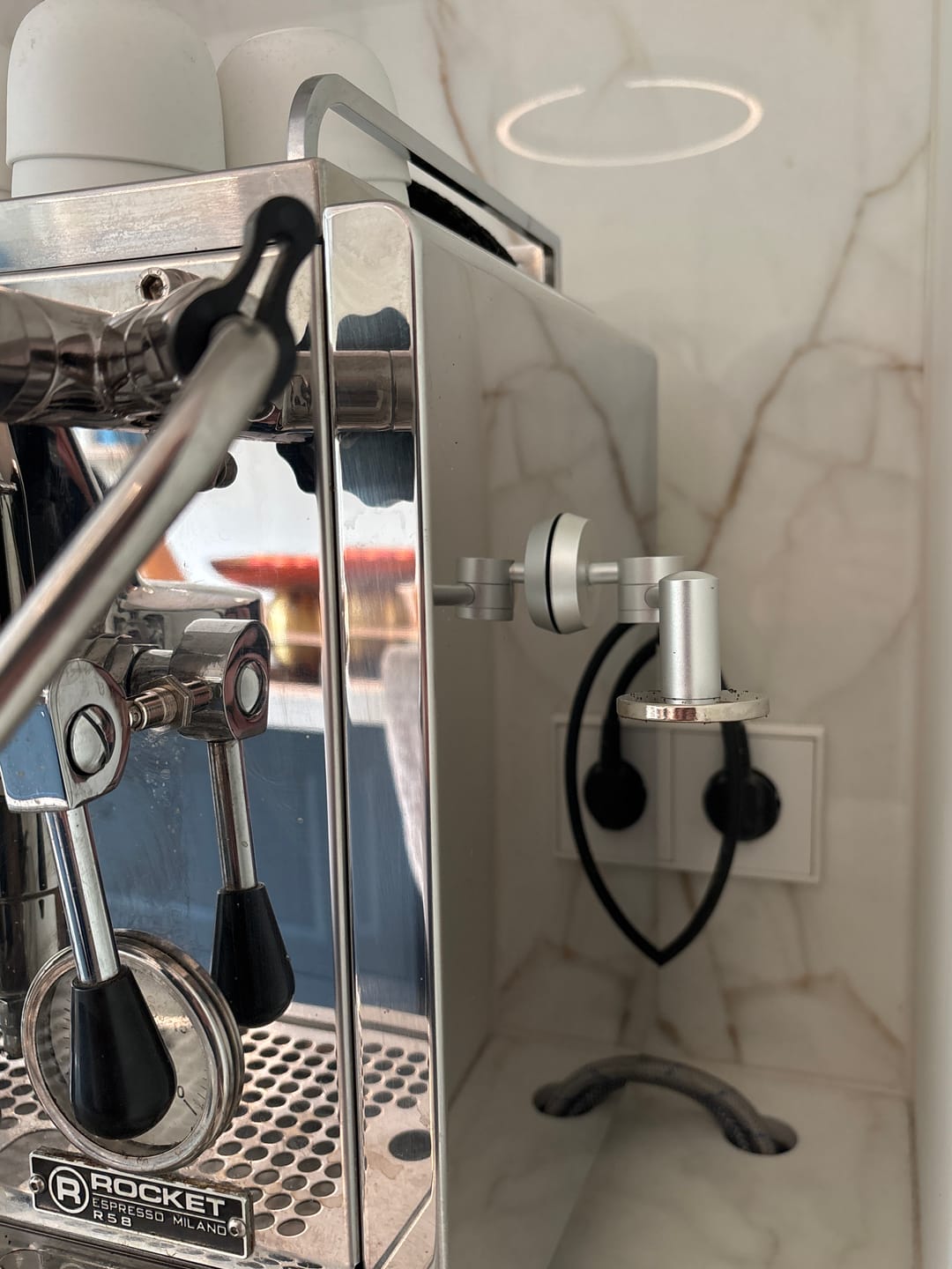 Customer photo review of Multi-Function Magnetic Puck Screen Holder
