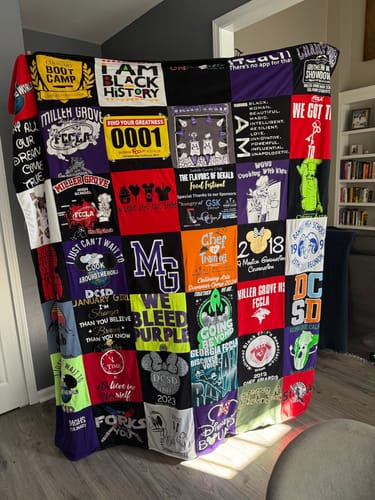 undefined review of Premium T Shirt Quilt image 1 out of 2