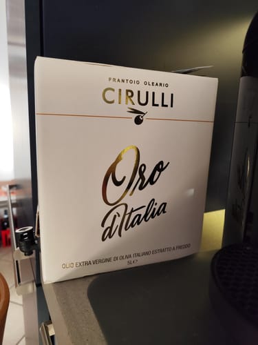 Customer photo review of Bag in box di olio extravergine di oliva • 5 Litri