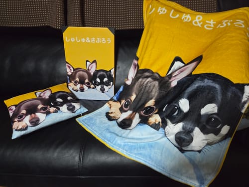 Customer photo review of Petcanva©オーダーメイド ペット似顔絵