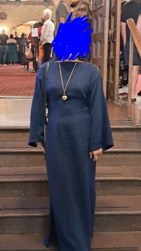 Customer photo review of Shen Po 神婆 Witch Modernized Buttoned Bottleneck Bell Sleeve Qipao & Belt Set