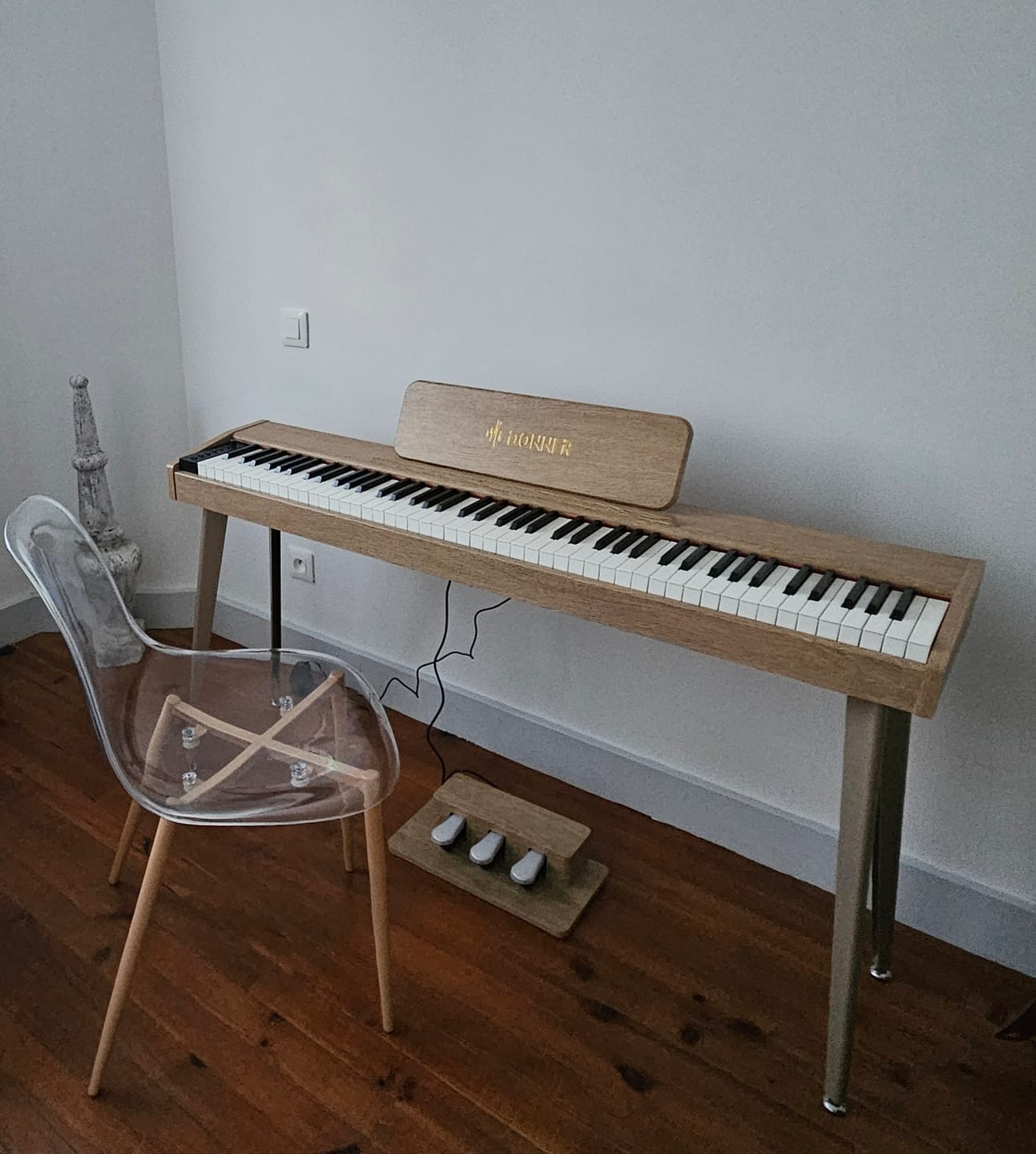 Customer photo review of Donner DDP-60 Semi-lesté Piano Numérique