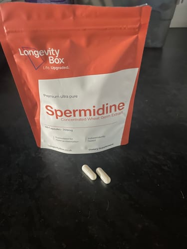 Customer photo review of Pure Spermidine Supplement