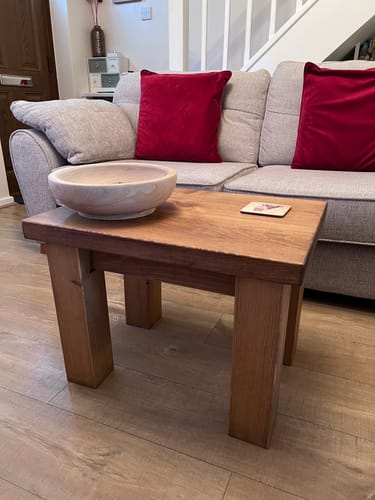 Customer photo review of Ramsey Solid Wood Coffee Table