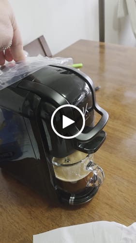 Customer video review of Cafetera Arezzo 4 en 1