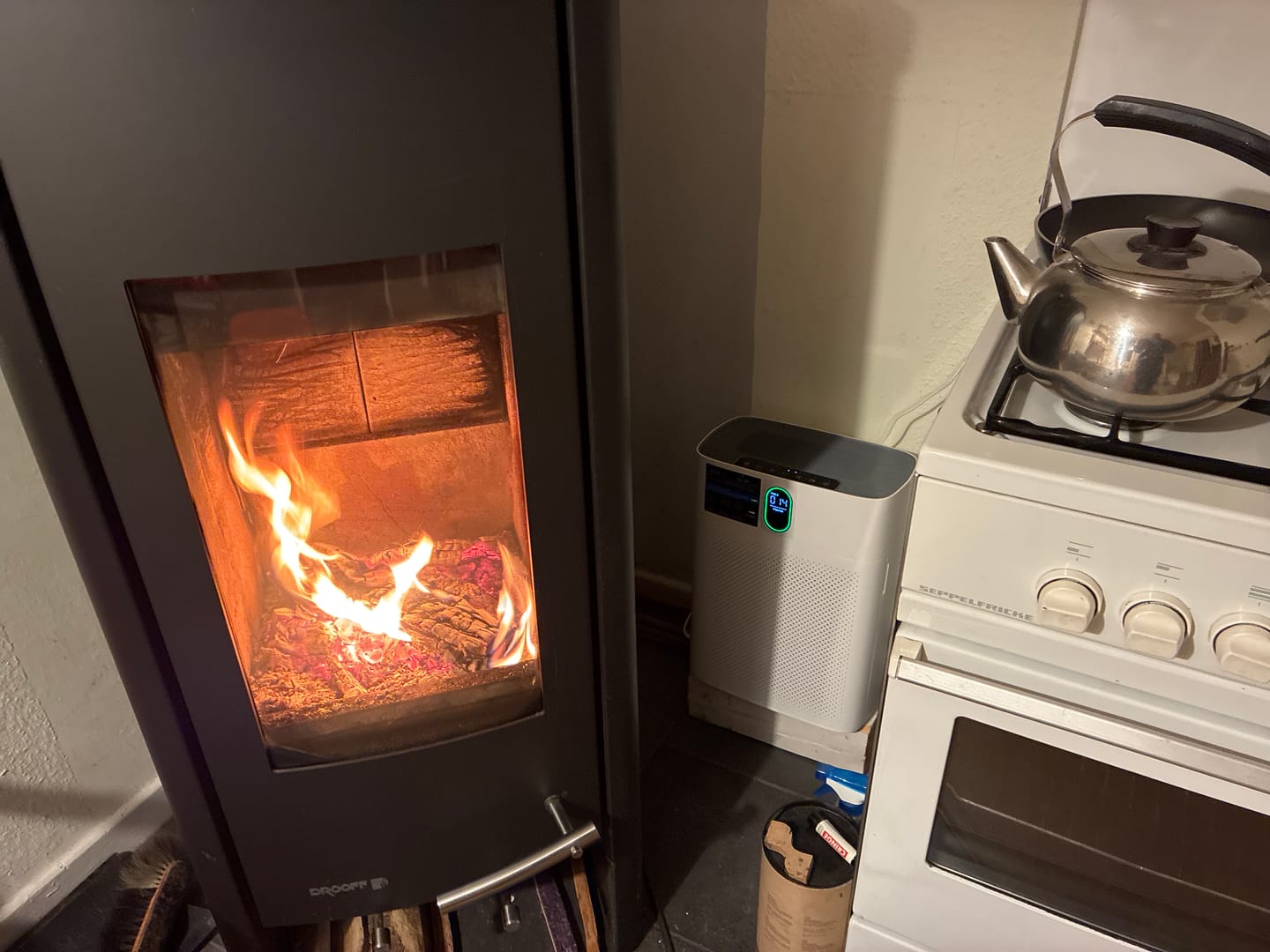 Customer photo review of Smart Luftreiniger V1 Pro – Leistungsstarke HEPA-Filterung mit PM2.5-Sensor, App- und Sprachsteuerung für saubere Raumluft