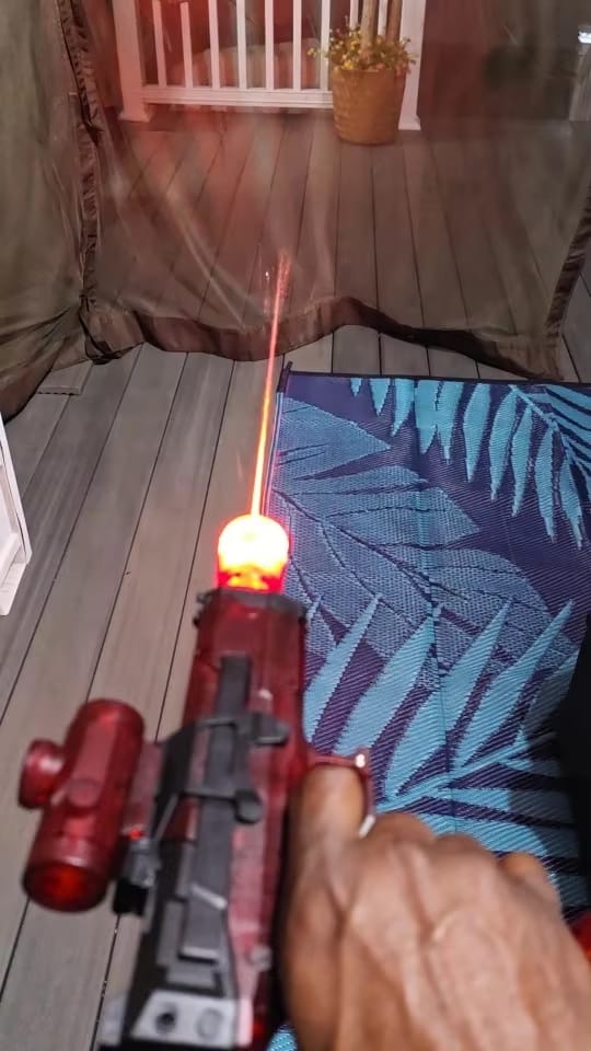 Customer photo review of ThunderSplash™ – Electric Water Blaster