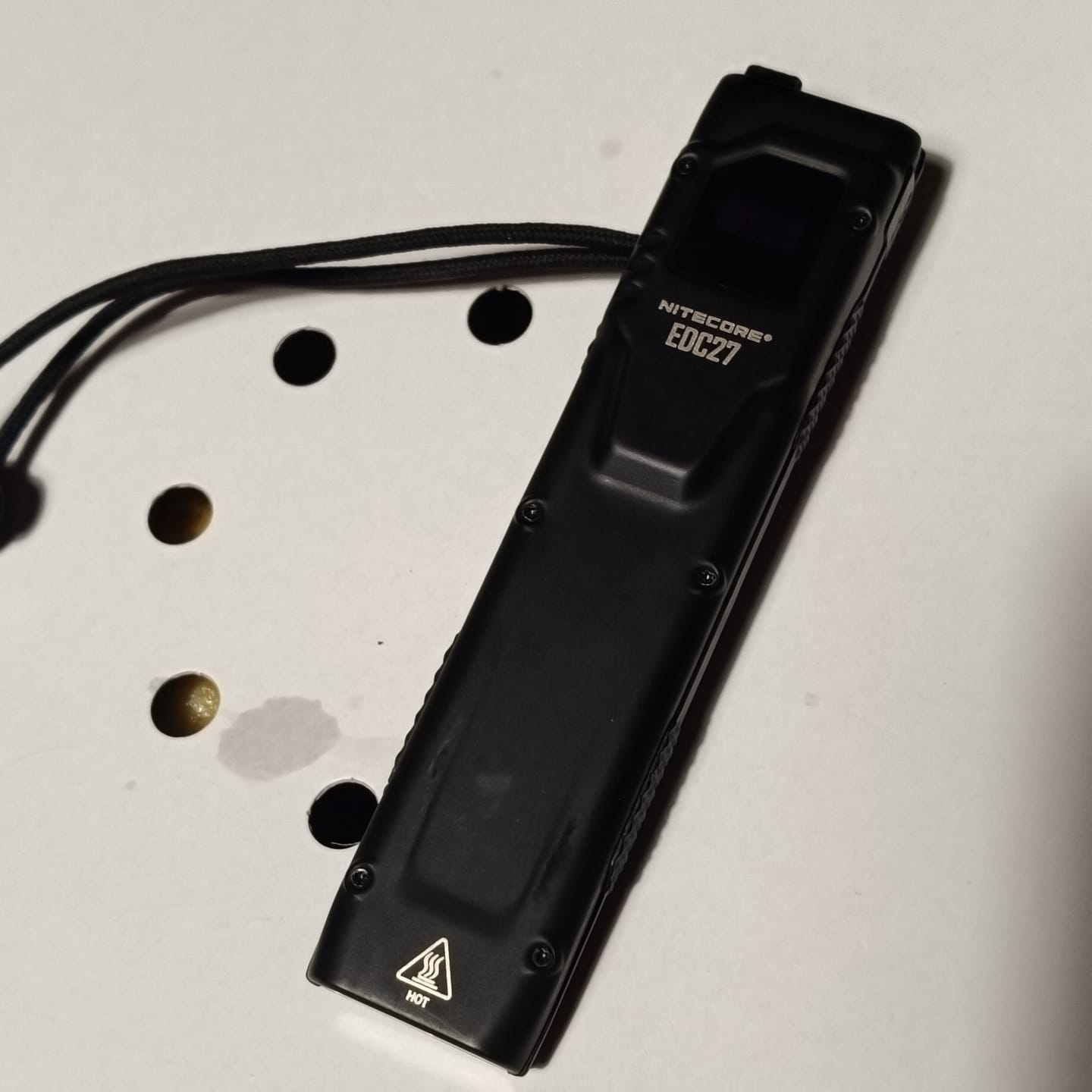 Customer photo review of EDC27 UHi - 3100 lumens (Bundle)