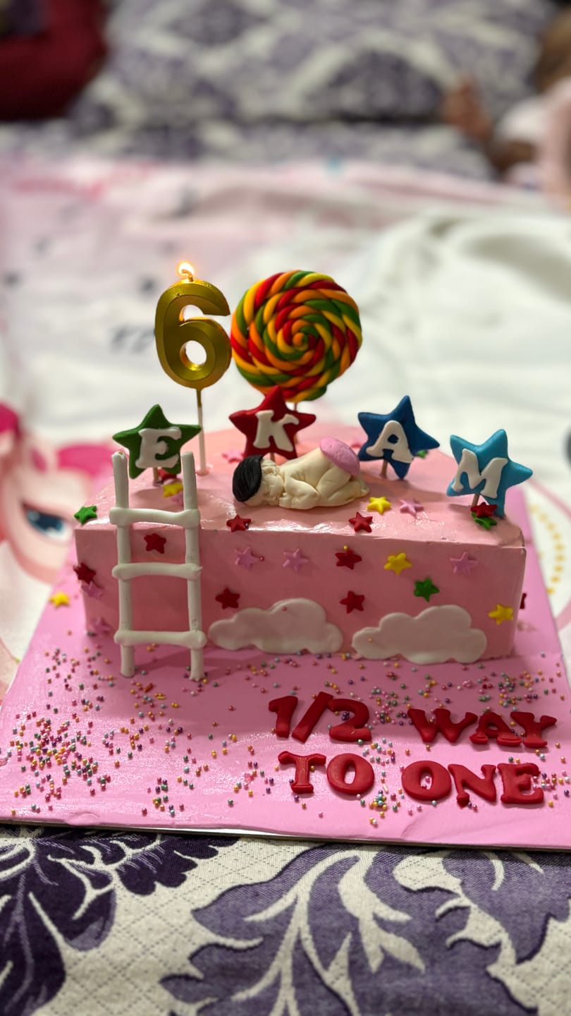 Customer photo review of Semi Candy Baby Cake