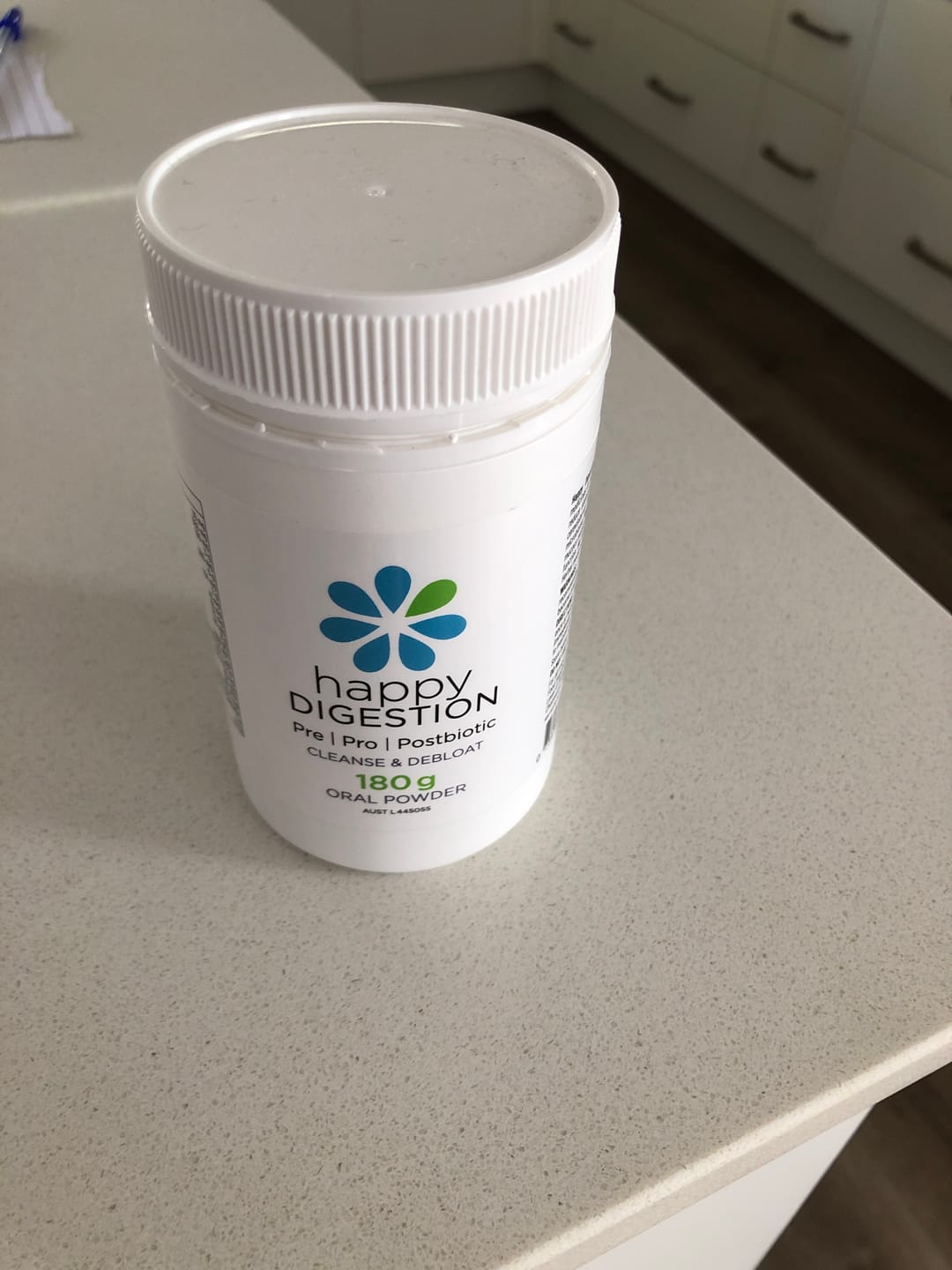 Customer photo review of Prebiotic & Probiotic Supplement – Happy Digestion
