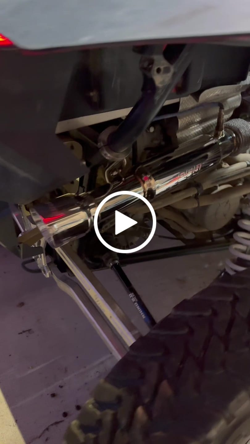 Customer video review of RPM Turbo RZR Desert Series 3" Full Stainless Exhaust System