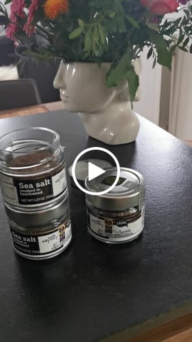 Customer video review of Smoked sea salt - 150g