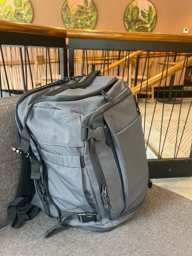 Customer photo review of Blast Quick Access 28L-38L Carry On Travel Backpack