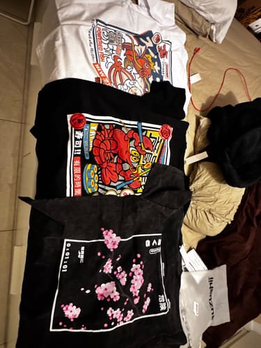 Customer photo review of Koi King T-Shirt