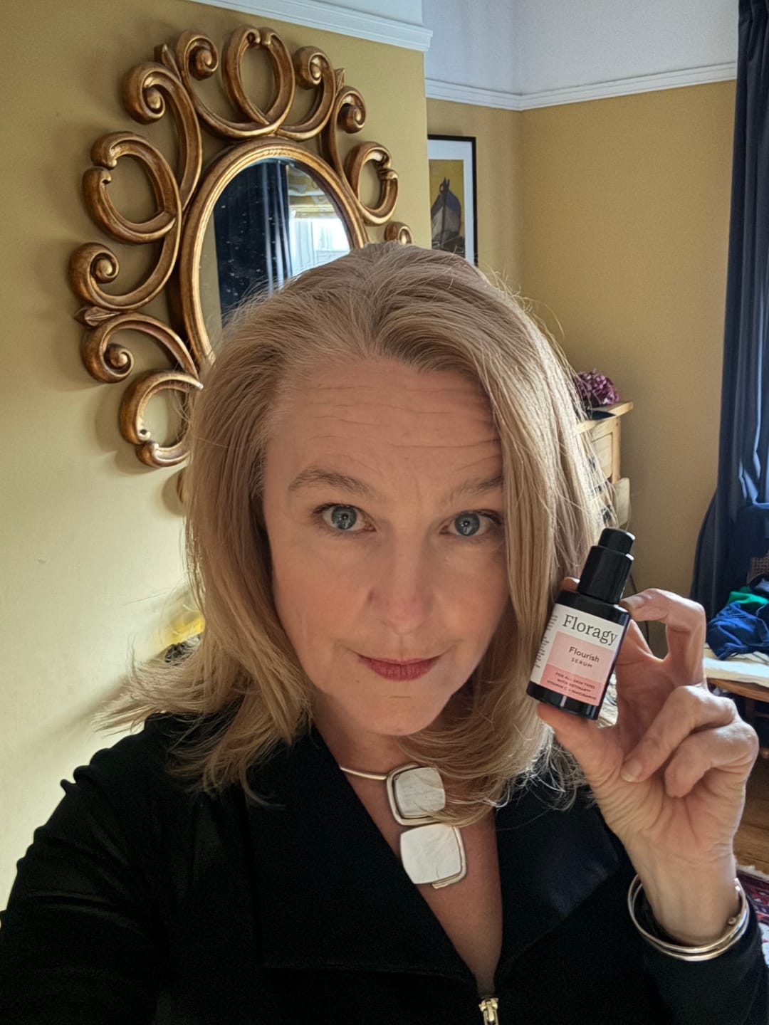 Customer photo review of Flourish Serum