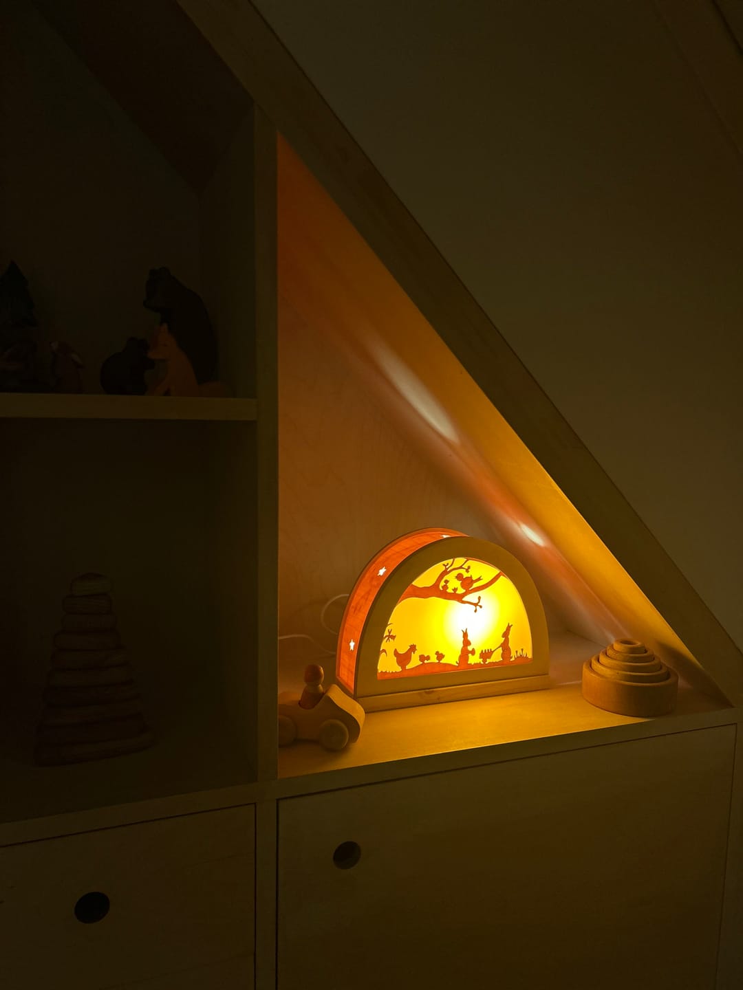 Customer photo review of Påske-motiv siluettlampe