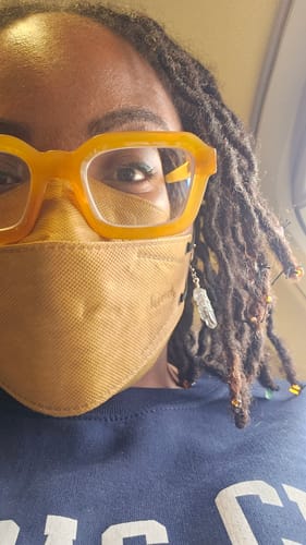 Customer photo review of KN95 Respirator Face Mask - Caramel