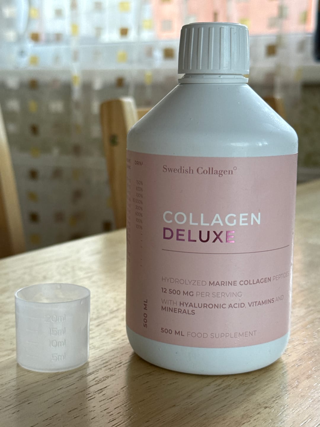 Customer photo review of Geriamas jūrinis kolagenas - Swedish Collagen Deluxe, 500ml