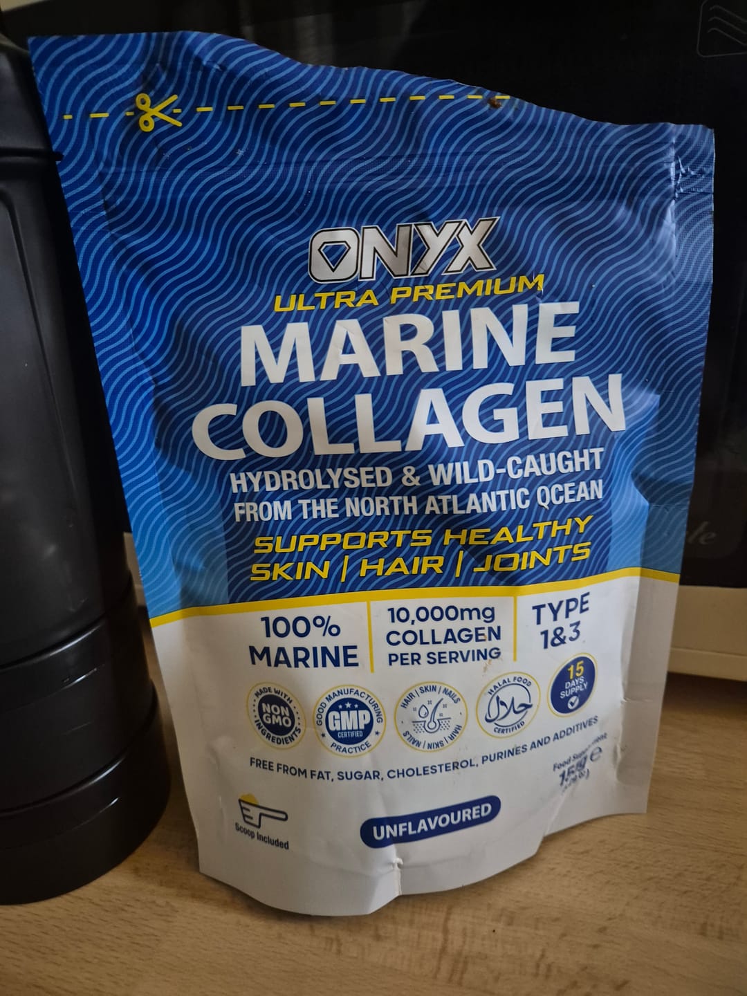 Customer photo review of Marine Collagen Peptides 150g