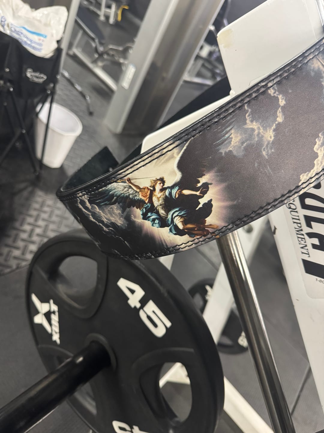 Customer photo review of Archangel Gabriel Lever Belt