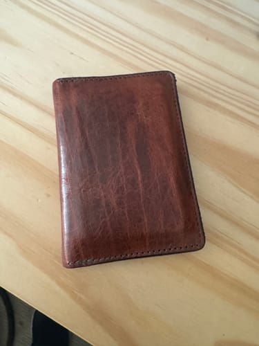 Customer photo review of Diablo Slimline Card Holder