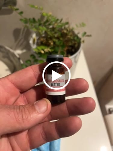 Customer video review of Bacteriostatic Water