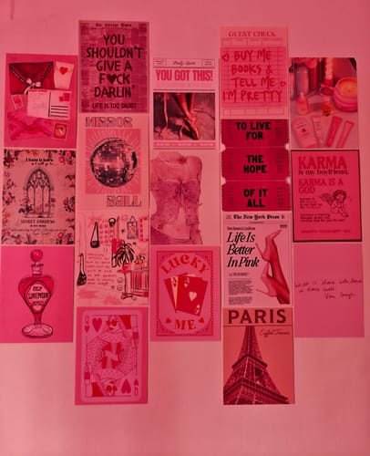 Customer photo review of CUSTOM WALL COLLAGE POSTERS