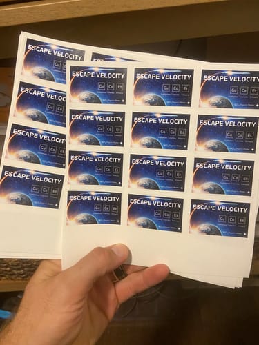 Customer photo review of Print Custom Labels