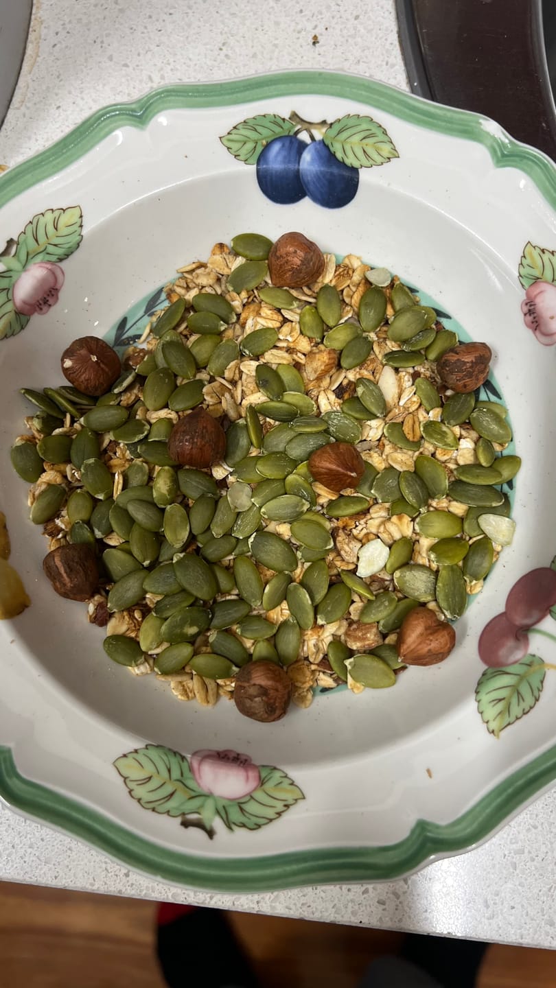 Customer photo review of Raw hazelnuts