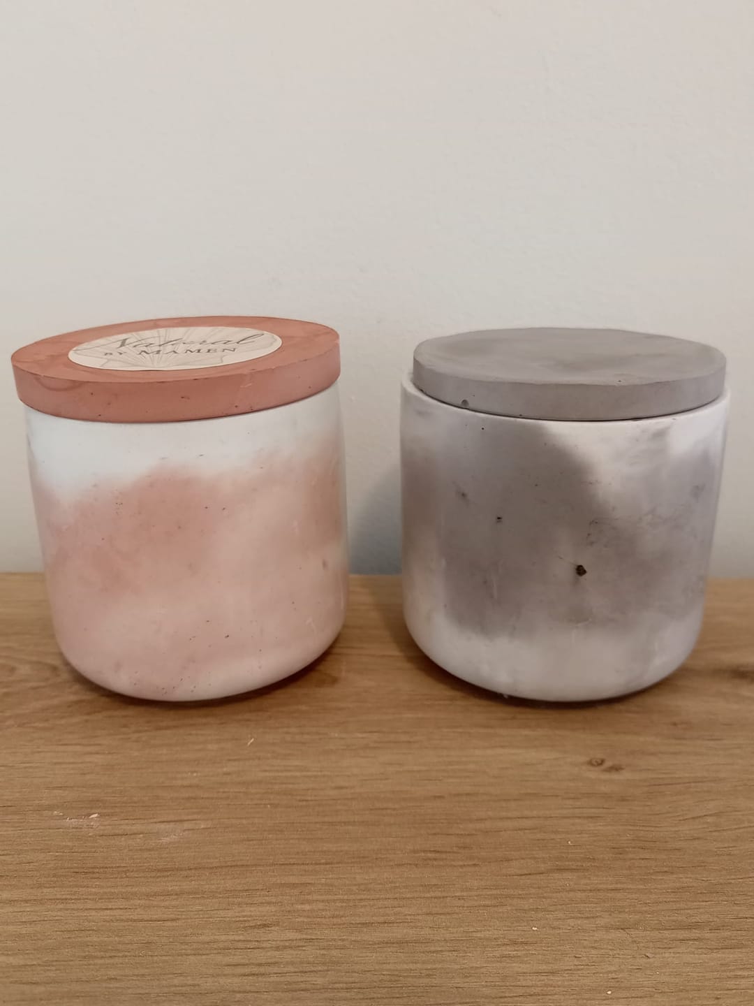 Customer photo review of BASE METÁLICA PARA MECHA DE MADERA